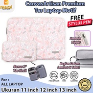 Laptop Acer Asus Lenovo Msi 12 13 Sleeve Cover Floral Print Laptop Bag Protective Pouch Cover Premium Cover m S5G5