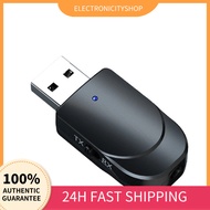 [Ready Stock] usb Bluetooth 5.0 audio transmitter receiver two-in-one switch computer TV adapter car dual output