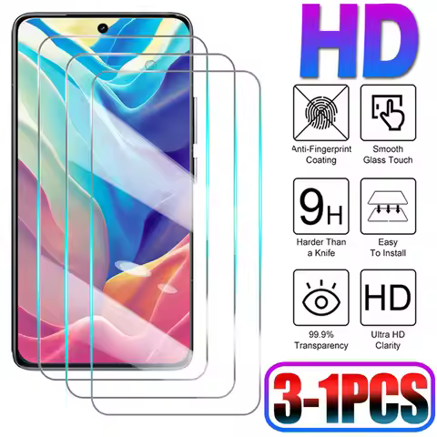 3-1 Pcs For Xiaomi Redmi Note 10 Pro Glass Full Cover 9H HD Screen Protector Redmi Note 11 5G 11E 11