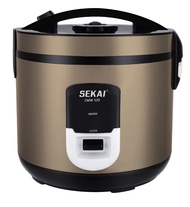 SEKAI Rice Cooker CMW 520 Penanak Nasi 3 in 1 Stainless Body 1.8L CMW520