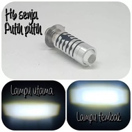 SEAMETAL Lampu Led Motor Super Terang H6 M5 Bohlam Lampu Depan Sepeda Motor LED Canbus 12V Bohlam La