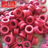 MERAH 10pcs Lpg Gas Rubber 3kg 5kg 12kg SNI red gas cylinder seal rubber, leak-proofmelon