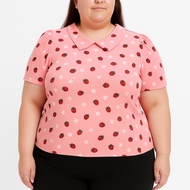 Printed Collar Puff Sleeve for Women up to 2XL - Wenn Wears