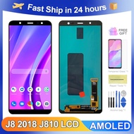 J810 AMOLED 6.0"; LCD For Samsung Galaxy J8 2018 J810 LCD Display Touch Screen Digitizer Assembly Re