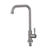 Style V Stainless Steel Kitchen Faucet Hot And Cold Water Sink Faucet Household Tap