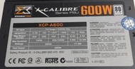 『冠丞』Xigmatek 富鈞科技 XCP-A600 600W 80 Plus 電源供應器 PW-336