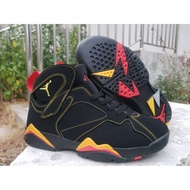 Nike Air Jordan 7 Retro High Black Yellow Pink AJ7 Basketball Shoes