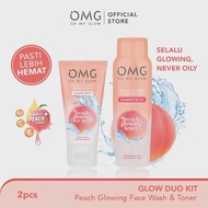 BESTIE COMBO OMG (OMG Peach Glowing Face Wash &amp; OMG Peach Glowing Toner)