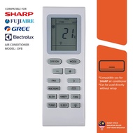 Sharp Gree Fujiaire Electrolux  SH-OFB 1HP Air Cond Aircond Air Conditioner Remote Control