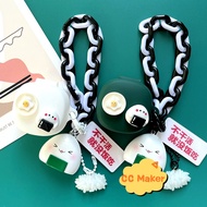 For Baseus Bass BD1 Case Cartoon Sushi Bracelet Keychain Baseus Bass BD1 Silicone Soft Case Baseus B