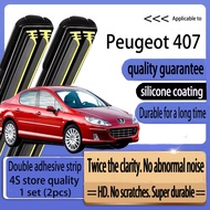 peugeot 407 D2 (2004-2012) WIPER  New Upgrades Car Double Rubber Strip Wiper  (28''+28'') CAR WIPER