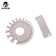 ODS 0-36 Round AWG SWG Wire Gauge Thiness Ruler Gauge Diameter Stainless Steel Measurer Tool Welding
