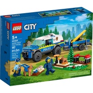 [King Robot] LEGO 60369 City Series City-Mobile Police Dog Training