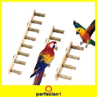 [Perfeclan1] Bird Wooden Bird Cage Ladder,Wood Cage Accessories,Bird Ladder Perch,Parrot Climbing Ladder for Budgies,Conures