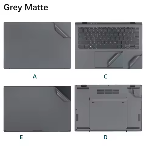 Pre-Cut Anti Scratch Vinyl Sticker Skin Protector for ASUS Zenbook Duo (2024) UX8406 UX8406M/14 UX84