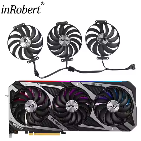 95MM CF1010U12S Graphics Card Fan Replacement For ASUS ROG STRIX RTX 3070 3080 Ti 3090 GAMING GPU Co