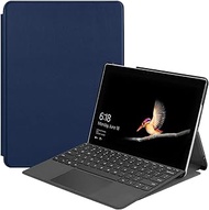 Gylint Case for Surface Go 4 2023 /Go 3 2021 /Go 2 2020 /Surface Go 2018, Slim Fit Leather Smart Case Cover with Pencel Holder for Microsoft Surface Go Navy Blue