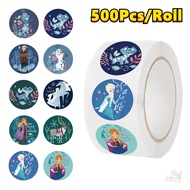 ❉ Frozen Series 02 - Elsa / Anna / Olaf . Kids Rewards Stickers ❉ 500Pcs/Roll DIY Diary Scrapbooking