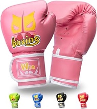 Aryjmz Kids Boxing Gloves for Kids, 6oz Boxing Gloves for Boys and Girls 6-12,Training Gloves Youth 