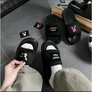 Dép Quai Ngang Nữ Nơ Rabit Town. Kèm Logo Xinh Xắn Dép Đế Cao 4cm Mẫu Hot 2025 - Dép Quai Ngang Nữ