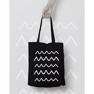 Hot Tas_Bdg - Zigzag Tote Bag with Zipper