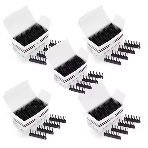 6D-1 Hair Extension Buckles 5 Box 200PC 6D Hair Extensions Machine Buckles 200PC/Pack Hair Extension