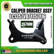MAGIC BOY CALIPER DEPAN BRACKET Y15 LC135 V2~V7(4S) LCV8 267MM