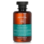 APIVITA - Oil Balance Shampoo with Peppermint & Propolis (For Oily Hair) - 250ml/8.45oz