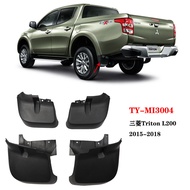 Suitable for Mitsubishi L200 Mudguard 07-18 New Triton L200 Pickup Car Mudguard Leather Accessories 