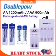 (BAT6) Doublepow AA AAA 1.2V Ni-MH rechargeable battery 900mAh 1200mAh 1250mAh Super Fast Battery Ch