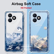 For Redmi K80 Ultra Phone Case For Redmi K80Ultra 5G Transparent All-inclusive TPU Silicone Shell Fo