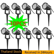 【10PCS】9W LED lawn light IP65 Waterproof Garden Floodlight LED Garden Light Outdoor Lighting 9W LED 