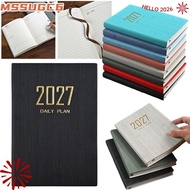 MSSUGYL 2027 Agenda Book, A5 Mini Pocket Appointment Book,  with Calendar Diary Weekly Planner Stude