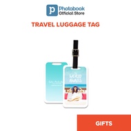 Personalised Travel Luggage Tag Big  (1 Pc) (Photo Gifts) [e-voucher] [Photobook Singapore]