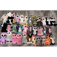 TY BEANIE BOOS 20cm-25cm PRELOVED