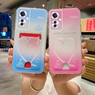 Phone Case OPPO Reno11 F Reno 11 Pro Reno11 5G New 2024 Card Holder Slot Design with Lovely Colorful Pattern Soft Silicone Casing OPPO Reno11 5G Covered Case