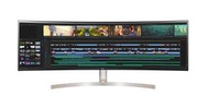 LG 曲面電腦螢幕 49” 32:9 UltraWide Dual QHD 顯示器
