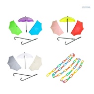 【CH】 Sugar Glider Platform Mini Umbrella Shape Jumping Deck Easy to Adhere for Wall