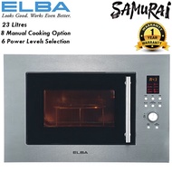 ELBA BUILT IN MICROWAVE OVEN WITH GRILL 23L EMOB2361BI(SS).