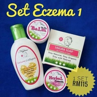 Set Eczema Kering - Sakura Soap - Najlaa Baby Skincare