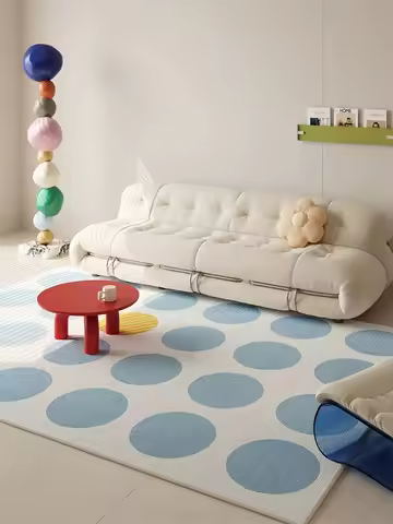 VIKAMA Dopamine Bauhaus Carpet Water And Stain Resistant Living Room Sofa Tea Table Carpet Bedroom C