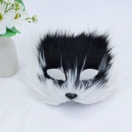 1 mặt nạ hóa trang hình con cáo, mặt nạ nhựa nửa mặt trang trí cho tiệc, Halloween, Cosplay