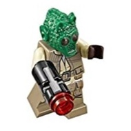 Original Lego Star Wars - Rodian Alliance Fighter 75133 Minifigure new