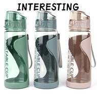 INTERESTING 500ml Sports Water Bottle Gym Travel Leakproof Drinks Mugs