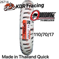 quick tire 14 ❃QUICK TIRE PHOENIX TUBELESS By 17 110/70/17 120/70/17 130/70/17 140/70/17✵