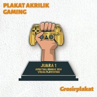 Gaming Plaque Game Cup E Sport Cup PS Cup Custom Acrylic
