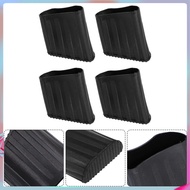 【Ready Stock】  4 Pcs Cover Ladder End Caps Guard Pads Feet Leg Protective 5.00X4.30X2.70CM Black zhi