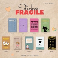 Fragile Stickers | | Free Shipping |Small Sticker Fragile Cute Aesthetic l shipping sticker l broken