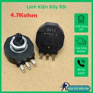 2pcs potentiometer volume welding machine RVS28 B472 4.7KR 4.7Kohm 3 single pins