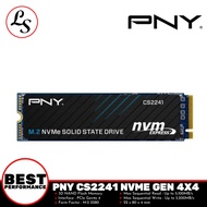 PNY SSD CS2241 M.2 2280 NVMe Gen 4x4 500GB 1TB 2TB 4TB